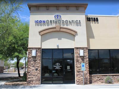 Front of Building Icon Orthodontics Surprise Glendale AZ