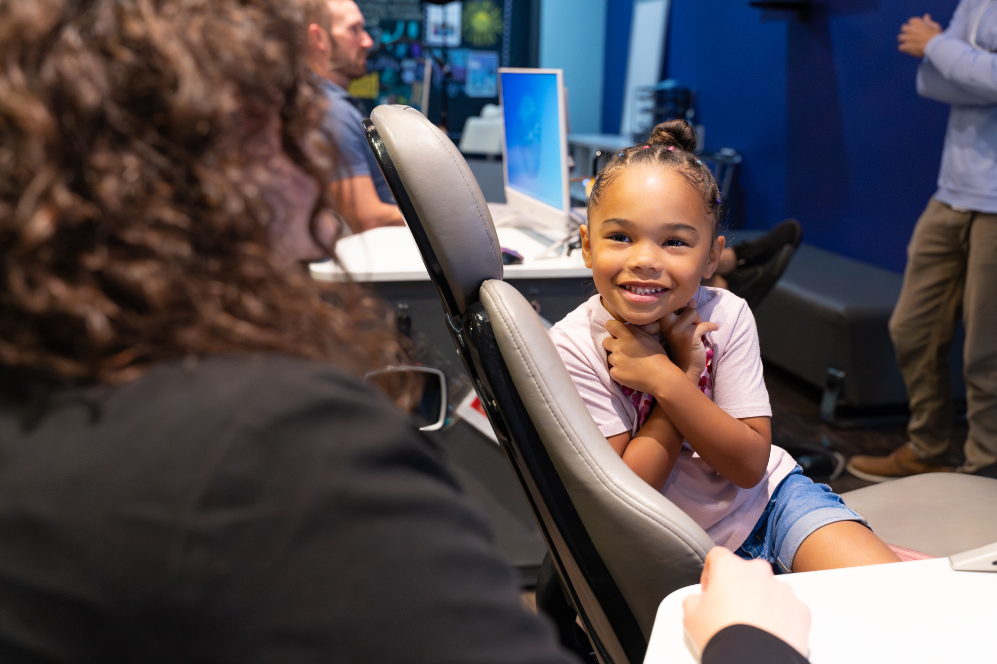 Smiling patient at Icon Orthodontics